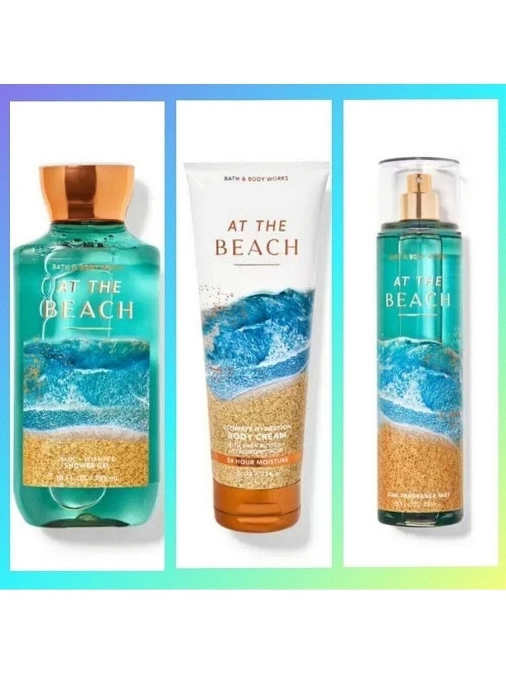 AT THE BEACH SHOWER GEL, BODY CREAM, & FRAGRANCE MIST by Bath and Body Works